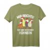 Mir reichts ich geh zu meinen Hühnern - Lustiges Landwirt T-Shirt für Hühnerbesitzer, Hühnerzüchter & Bauern mit Humor