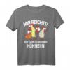 Mir reichts ich geh zu meinen Hühnern - Lustiges Landwirt T-Shirt für Hühnerbesitzer, Hühnerzüchter & Bauern mit Humor