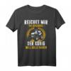 Reichet Mir Die Schlüssel Der König Will Gülle Fahren Bauer T-Shirt  Lustiges Landwirt Motiv für Bauern, Güllefahrer & Traktorliebhaber als Geschenk