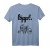 Trecker Landwirt Bauer Landwirtschaft plattdeutsch Löppt T-Shirt  Lustiges Geschenk für Landwirte, Lohner & Norddeutsche