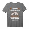 Ziege Ziegen Bauer Züchter Bauernhof Bauern Geschenk T-Shirt - Lustiges Tierliebhaber-Shirt für Züchter & Landwirte
