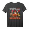 Andere gehen zur Therapie ich gehe zu meinen Hühnern - Lustiges Bauer T-Shirt für Landwirte, Hühnerfans & Hühnereier-Liebhaber zu Geburtstag & Weihnachten