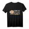 Komme Was Wolle Ich Schaf Lustiges Spruch T-Shirt für Schafliebhaber, Bauern und Landwirte  Perfekt für Geburtstage & Weihnachten