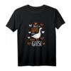 Nur ein Mädchen, das Gänse liebt - Dorfkind Geschenk T-Shirt für Landfrauen, Gänsebauerinnen & Bauernhof-Fans zu Weihnachten & Geburtstag