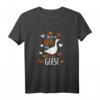 Nur ein Mädchen, das Gänse liebt - Dorfkind Geschenk T-Shirt für Landfrauen, Gänsebauerinnen & Bauernhof-Fans zu Weihnachten & Geburtstag