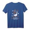 Nur ein Mädchen, das Gänse liebt - Dorfkind Geschenk T-Shirt für Landfrauen, Gänsebauerinnen & Bauernhof-Fans zu Weihnachten & Geburtstag