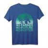 No Farmer No Future No Futter Landwirte Design T-Shirt  Solidarität mit Bauern gegen Umweltpolitik & Agrarpaket-Protest