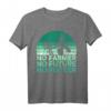 No Farmer No Future No Futter Landwirte Design T-Shirt  Solidarität mit Bauern gegen Umweltpolitik & Agrarpaket-Protest
