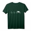 Schaf Herzschlag Bauer T-Shirt  Lustiges Geschenk für Landwirte, Bauernhof & Tierliebhaber zum Geburtstag