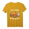 Ich Liebe Meine Mädels Hühner T-Shirt  Bauernhof und Landwirtschafts Kleidung für Farmer und Hühnerliebhaber