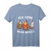 Ich Liebe Meine Mädels Hühner T-Shirt  Bauernhof und Landwirtschafts Kleidung für Farmer und Hühnerliebhaber