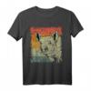 Retro Schweine Bauer Geschenk Vintage Schwein T-Shirt - Originelles Tiermotiv für Geburtstag, Weihnachten & als Schwein Kostüm für Männer, Frauen & Kinder