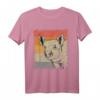 Retro Schweine Bauer Geschenk Vintage Schwein T-Shirt - Originelles Tiermotiv für Geburtstag, Weihnachten & als Schwein Kostüm für Männer, Frauen & Kinder