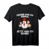 Früher War Ich Normal Heute Habe Ich Hühner T-Shirt für Hühnerzüchter, Bauern und Landwirte  Perfekt für Stallarbeit & Geflügel-Liebhaber