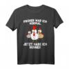 Früher War Ich Normal Heute Habe Ich Hühner T-Shirt für Hühnerzüchter, Bauern und Landwirte  Perfekt für Stallarbeit & Geflügel-Liebhaber