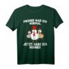 Früher War Ich Normal Heute Habe Ich Hühner T-Shirt für Hühnerzüchter, Bauern und Landwirte  Perfekt für Stallarbeit & Geflügel-Liebhaber