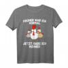 Früher War Ich Normal Heute Habe Ich Hühner T-Shirt für Hühnerzüchter, Bauern und Landwirte  Perfekt für Stallarbeit & Geflügel-Liebhaber