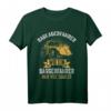 Radlader Radladerfahrer Bagger Tiefbau Straßenbau T-Shirt  Lustiges Baustellen Outfit für Bauarbeiter & Bauleiter