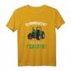 Lustiges Traktor T-Shirt für Kinder  Perfekt für Jungs zum Geburtstag, Schule und Kindergarten, mit Spruch 'Rennwagen? Ich hab einen Traktor'