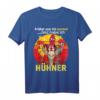 Früher war ich normal jetzt habe ich Hühner Bauer Geschenk T-Shirt - Lustiges Landwirt- und Hühnerliebhaber Shirt für Geburtstage und mehr