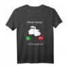 Lustiges Bauarbeiter T-Shirt mit Spruch 'Meine Walze ruft an ich muss gehen'  Perfekt für Walzenfahrer, Maschinenführer & Bauprofis mit Humor