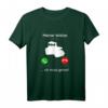 Lustiges Bauarbeiter T-Shirt mit Spruch 'Meine Walze ruft an ich muss gehen'  Perfekt für Walzenfahrer, Maschinenführer & Bauprofis mit Humor