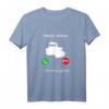 Lustiges Bauarbeiter T-Shirt mit Spruch 'Meine Walze ruft an ich muss gehen'  Perfekt für Walzenfahrer, Maschinenführer & Bauprofis mit Humor