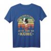 Landwirt Bäuerin Kuh Ich War Normal Jetzt Habe Ich Kühe T-Shirt - Lustige Geschenkidee für Bauern, Viehzüchter & Tierliebhaber