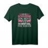 Schweine Von Heute Sind Schnitzel Von Morgen T-Shirt  Lustige Geschenkidee für Metzger, Bauern & Schweinezüchter