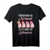 Früher war ich Normal jetzt habe ich Schweine Landwirt T-Shirt - Lustiges Schweine Motiv für Bauern, Landwirte und Schweinezüchter