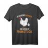 Ich mag Hühner die kacken Frühstück T-Shirt  Lustiges Bauernhof-Design für Hühnerliebhaber und Hühnerhalter