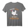 Ich mag Hühner die kacken Frühstück T-Shirt  Lustiges Bauernhof-Design für Hühnerliebhaber und Hühnerhalter