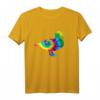 Ente Tie Dye Vintage Hippie Bauer T-Shirt  Buntes Tiermotiv, Retro Style, Perfektes Geschenk für Tierliebhaber