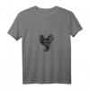 Damen Brahma Hühner T-Shirt mit Geflügel Motiv - V-Ausschnitt für Hühnerhalterinnen & Bauernhofliebhaberinnen