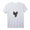 Damen Brahma Hühner T-Shirt mit Geflügel Motiv - V-Ausschnitt für Hühnerhalterinnen & Bauernhofliebhaberinnen