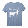 Führungskraft Landwirt Bauer Vieh Landwirtschaft Kuh T-Shirt  Perfektes Geschenk für Landwirte, Bauern und Viehzuchtliebhaber zu Geburtstag & Weihnachten