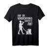 Bauarbeiter Bier Spruch T-Shirt - Auf die Verdichtung kommt's an, Lustiges Baustellen Motiv für Arbeiter & Männertag