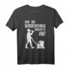 Bauarbeiter Bier Spruch T-Shirt - Auf die Verdichtung kommt's an, Lustiges Baustellen Motiv für Arbeiter & Männertag