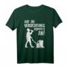 Bauarbeiter Bier Spruch T-Shirt - Auf die Verdichtung kommt's an, Lustiges Baustellen Motiv für Arbeiter & Männertag