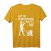 Bauarbeiter Bier Spruch T-Shirt - Auf die Verdichtung kommt's an, Lustiges Baustellen Motiv für Arbeiter & Männertag
