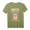 Schwein Schweine Züchter Bauer Landwirt Geschenk T-Shirt  Lustiges Landwirtschafts-Outfit für Landwirte und Bauern zum Geburtstag & Feier