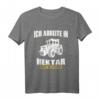 Ich Arbeite In Hektar Traktor Geschenkidee Landwirt Bauer T-Shirt - Lustiges Bauern Outfit für Geburtstag & Weihnachten