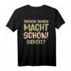Bauer Landwirt T-Shirt Trecker fahren - Geschenkidee für Landwirte, Traktor- & Treckerliebhaber, perfekt für Geburtstag & Weihnachten