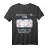 Lustiges Eis Hockey Spruch Shirt für Fans, Spieler & Trainer  Klassisch geschnitten, doppelt genähter Saum