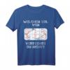 Lustiges Eis Hockey Spruch Shirt für Fans, Spieler & Trainer  Klassisch geschnitten, doppelt genähter Saum