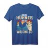 Meine Hühner und ich wir sind So Landwirt Herren - Lustiges Hühner T-Shirt für Hühnerhalter, Bauern und Geflügelzüchter