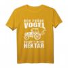 Der frühe Vogel schafft mehr Hektar - Bauer Landwirt Traktor T-Shirt für Landwirte und landwirtschaftliche Freunde