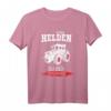 Landwirt Geschenkidee Traktor T-Shirt mit Roter Felge  Lustige Bauernbekleidung für den Alltag auf der Farm, Geburtstag oder Weihnachten