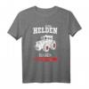 Landwirt Geschenkidee Traktor T-Shirt mit Roter Felge  Lustige Bauernbekleidung für den Alltag auf der Farm, Geburtstag oder Weihnachten