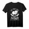 Schaf T-Shirt Geschenkidee für Tierliebhaber und Bauernhof-Fans  Lustiges Schäfer Motiv für Hirten und Schaf-Liebhaber